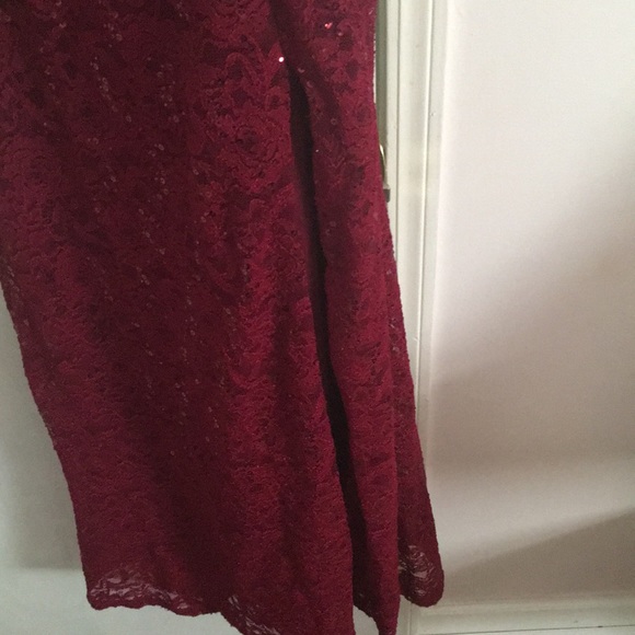 LA Scala Burgundy Dress - Picture 3 of 5